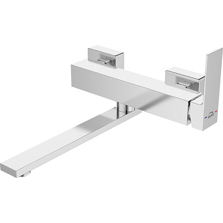 Kvadrato - bateria zlewozmywakowa ścienna