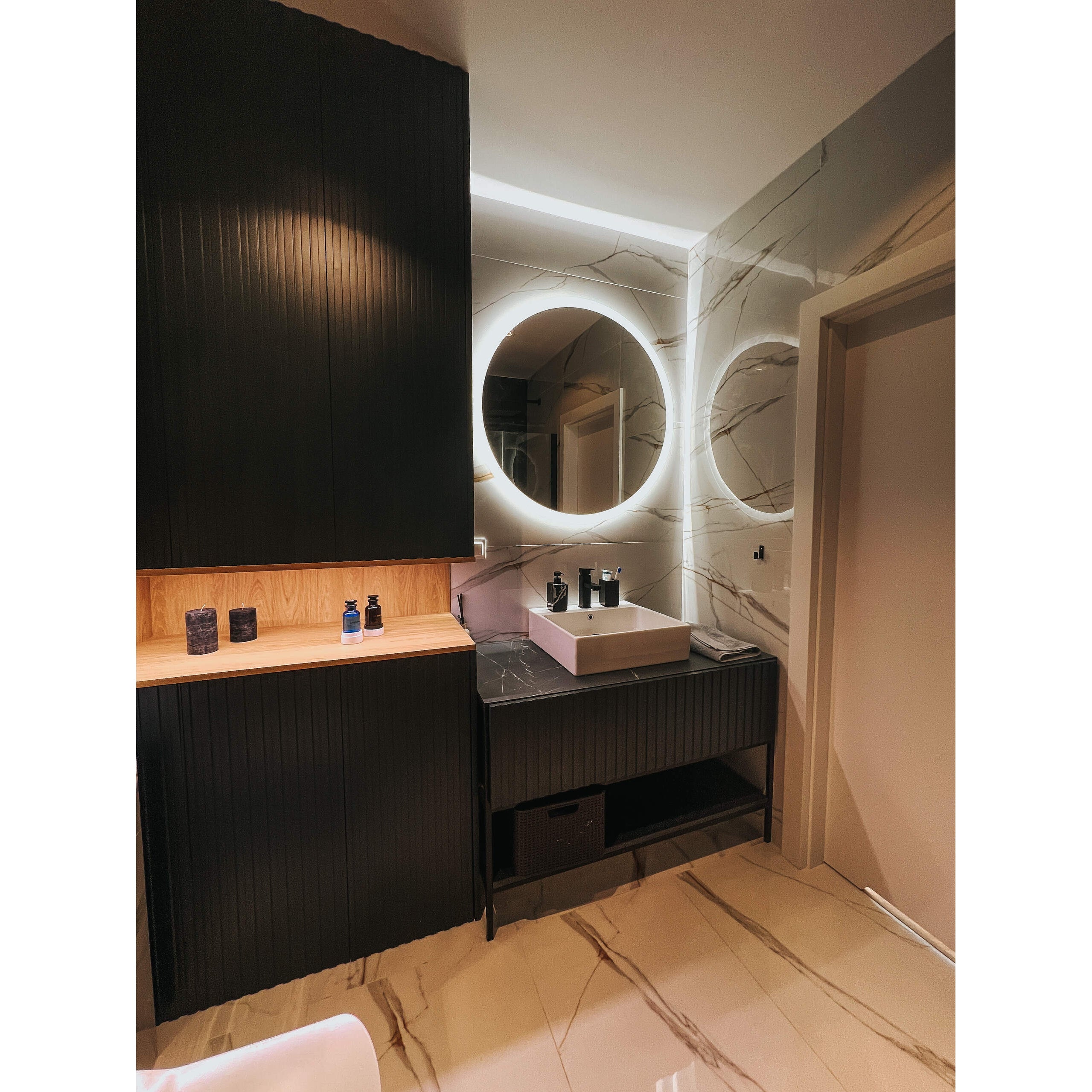 Umywalka ceramiczna nablatowa - 50x50 cm Deante Temisto CDT_6U5S 21