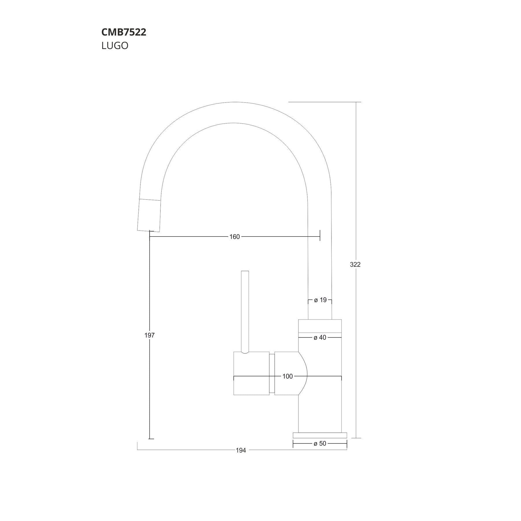 Bateria wolnostojąca Corsan CMB7522 Lugo