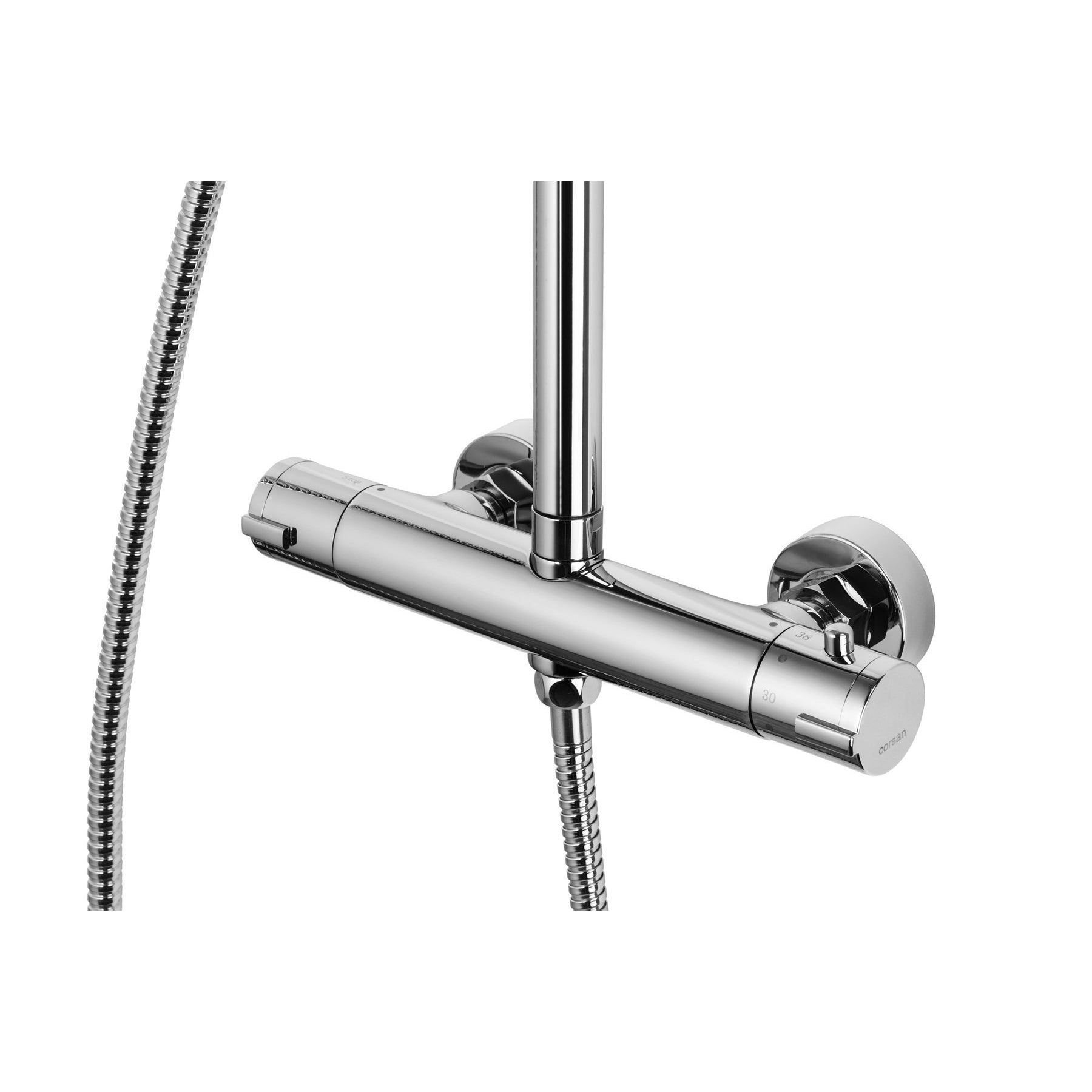 Kolumna prysznicowa Corsan Lugo CMN023 / CMN026 z termostatem