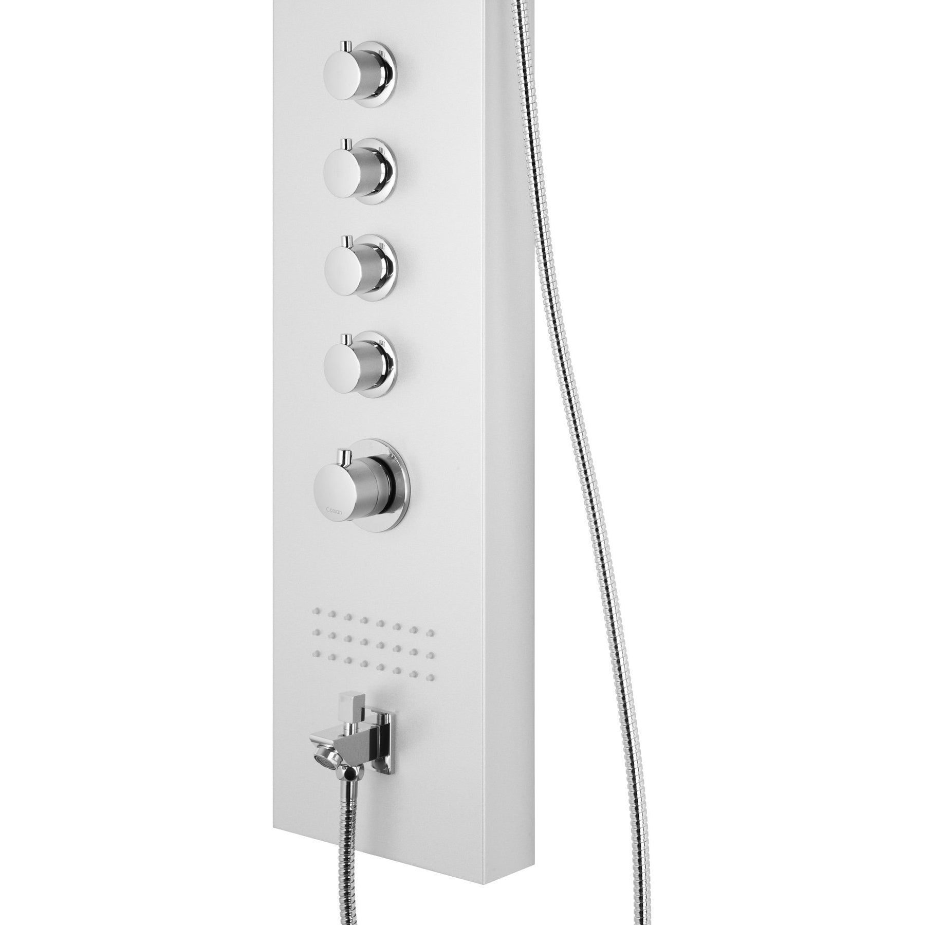 Panel prysznicowy Corsan Akoja A025 z termostatem i opcją wylewki