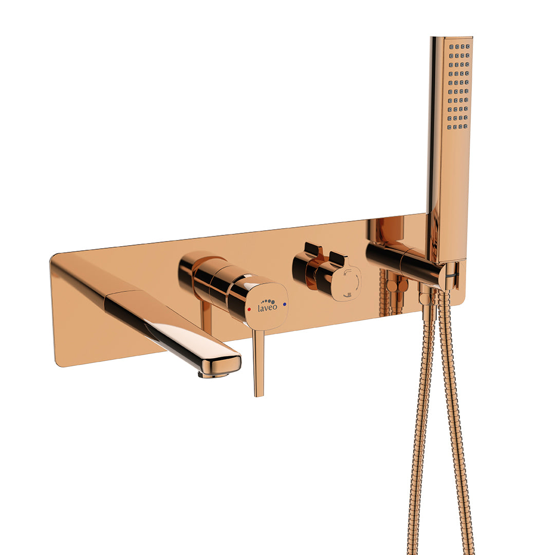 Pola - bateria wannowa podtynkowa z zestawem natryskowym