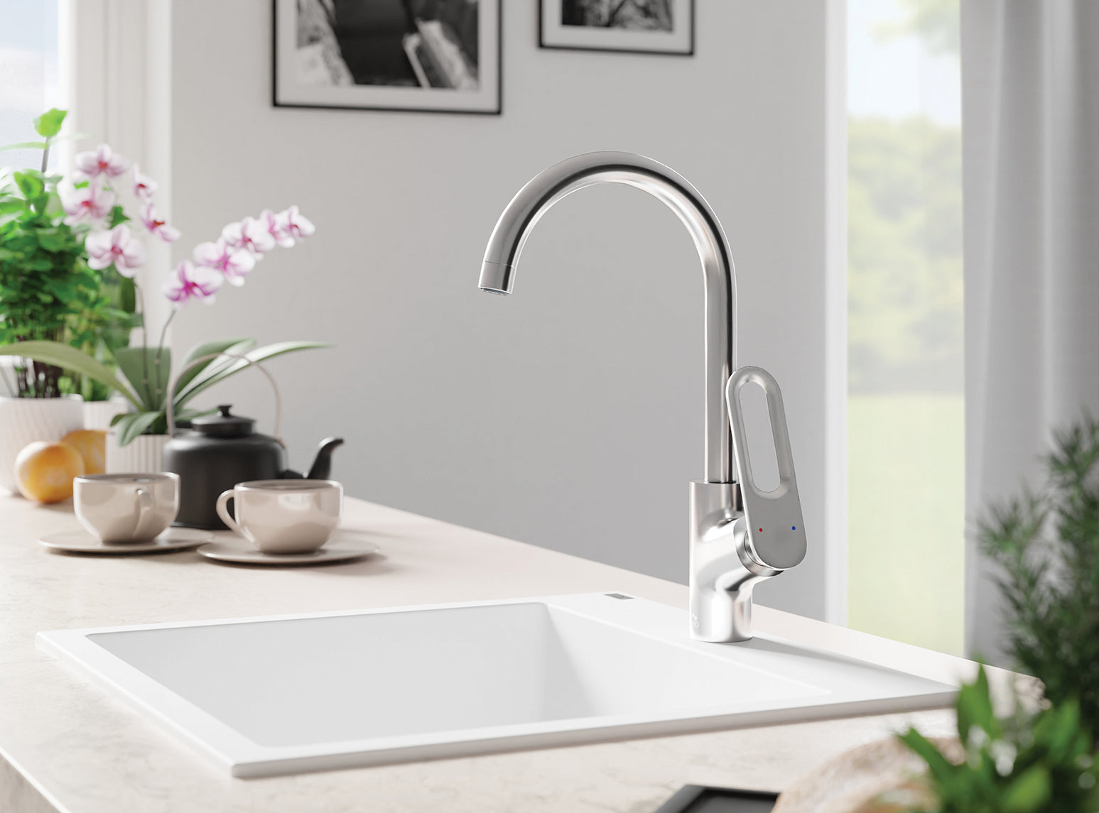 Bateria kuchenna stojąca Laveo Tierra