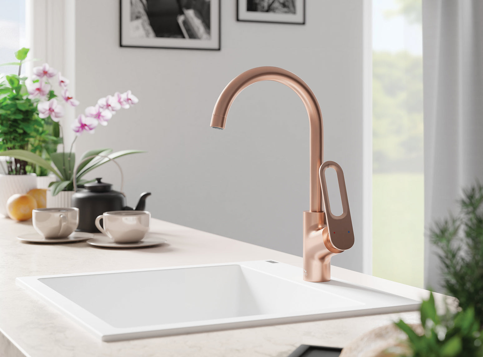 Bateria kuchenna stojąca Laveo Tierra