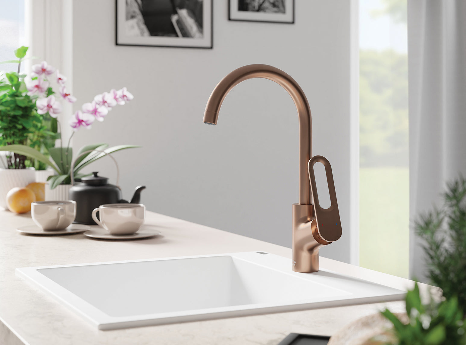 Bateria kuchenna stojąca Laveo Tierra