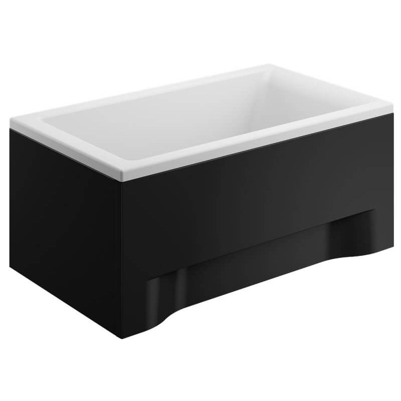 Panel przedni 120 cm wys. 54 cm CZARNY CAPRI Polimat