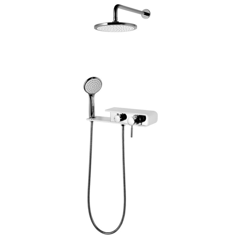 Prysznicowy zestaw podtynkowy Corsan CMN001 Konekto biały - Frapeti