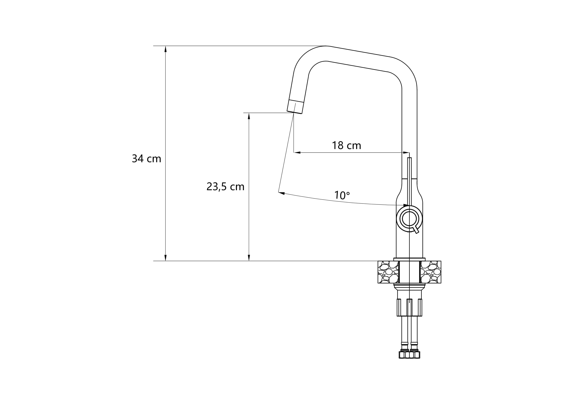 Bateria kuchenna Quadron NATALIE Q LINE SteelQ Nano PVD