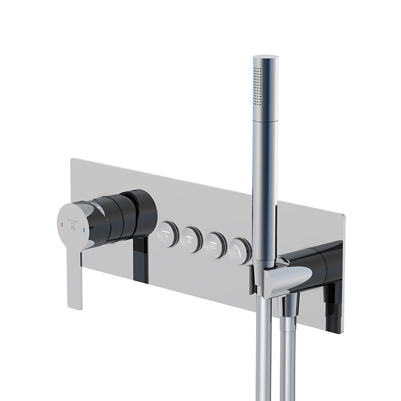 Bateria prysznicowa Steinberg Seria 390 2242, z elementem podtynkowym