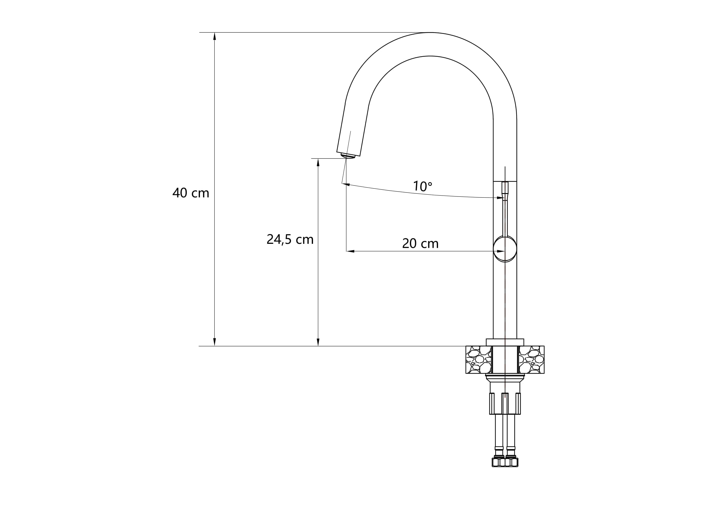 Bateria kuchenna Quadron HALEY T LINE SteelQ graphite metal