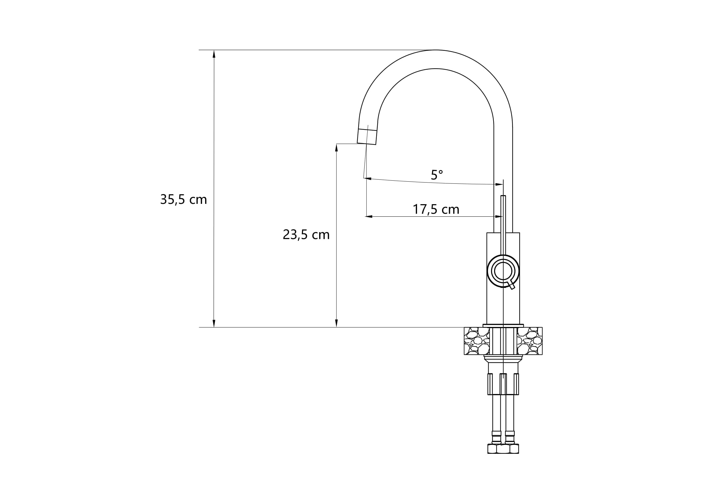 Bateria kuchenna Quadron JODIE Q LINE SLIM SteelQ stal szczotkowana