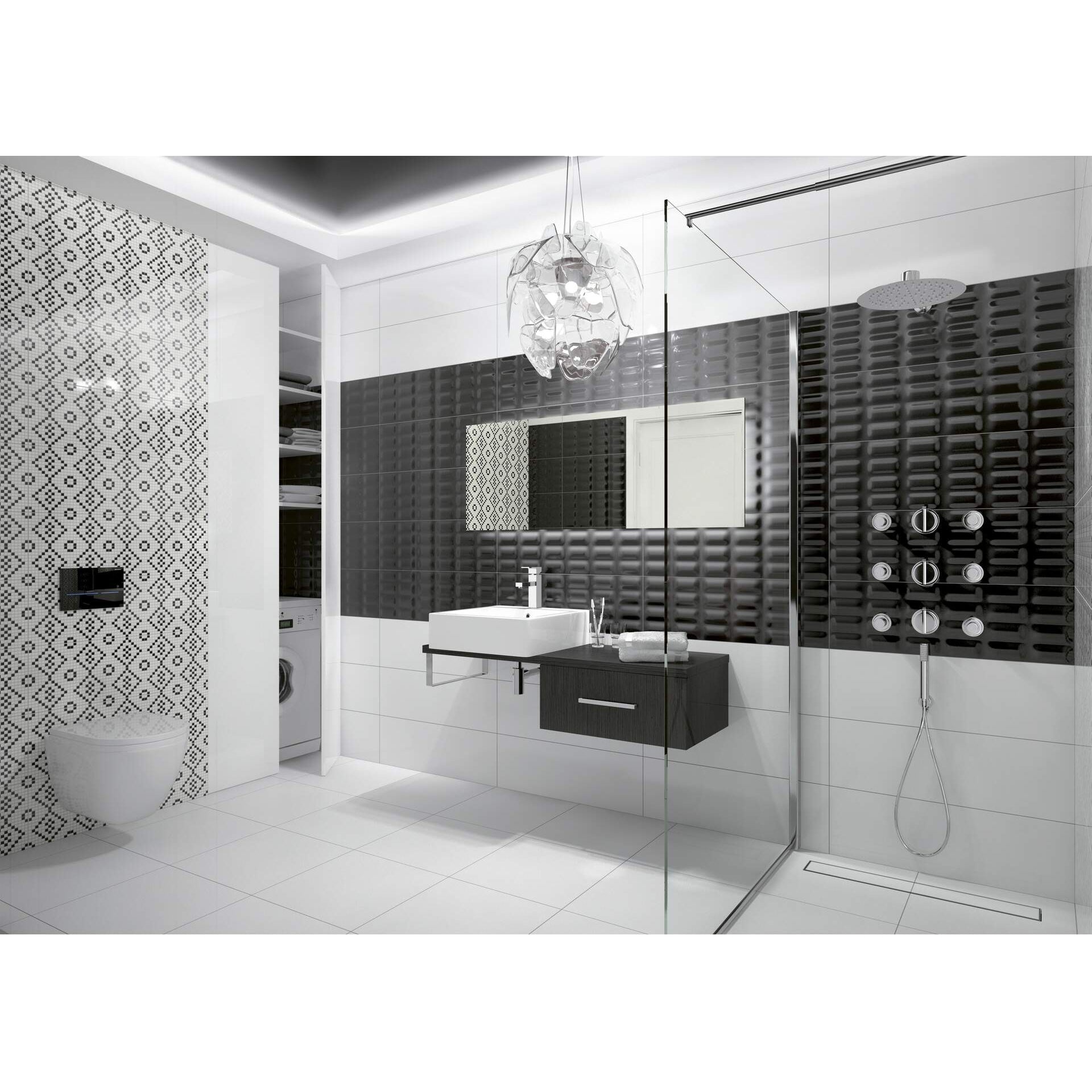 Kabina prysznicowa walk-in 110 cm Deante Abelia KTA_032P 4
