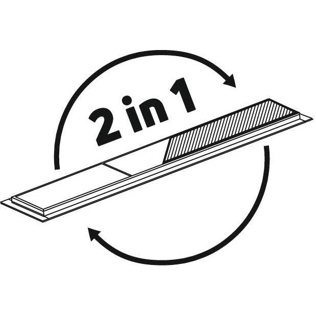 Odpływ liniowy podłogowy 60 cm - Odwracalny Deante KOS_006D 2