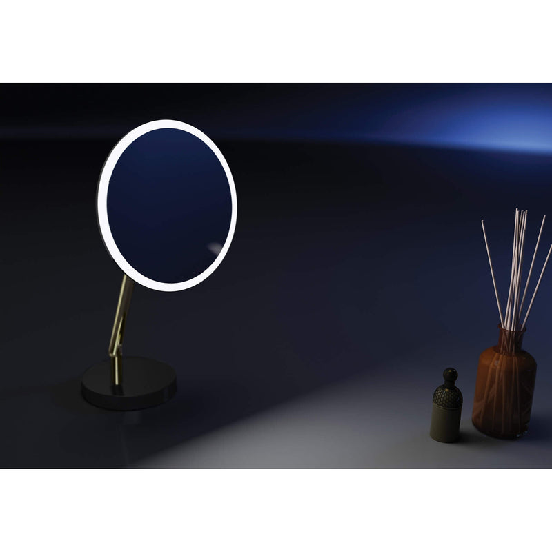 Lusterko kosmetyczne stojące - podświetlenie LED Deante Silia ADI_Z812 9