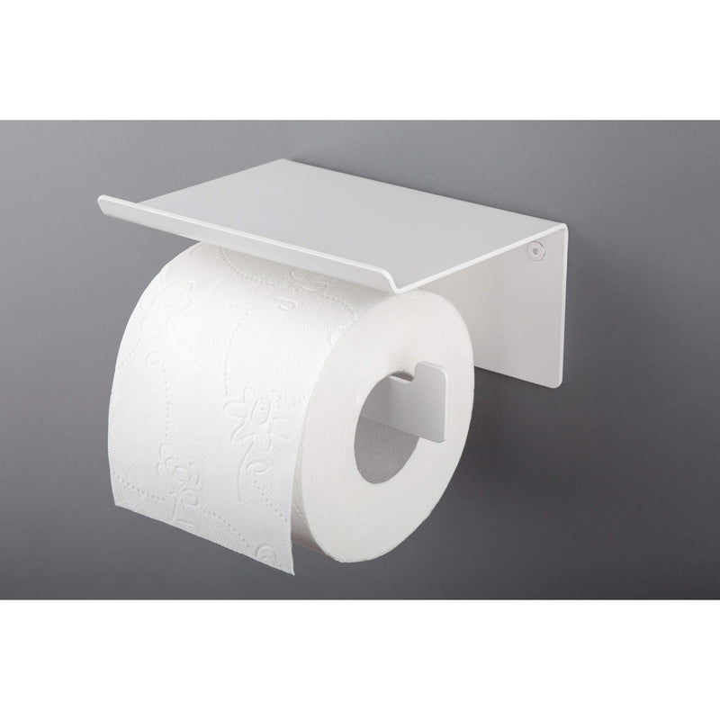 Uchwyt na papier toaletowy ścienny - z półką Deante Mokko ADM_A221 3