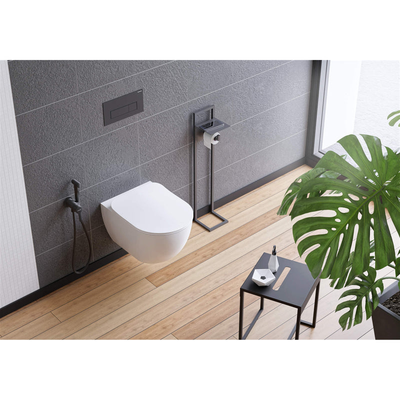 Miska WC z deską bezkołnierzowa Deante Peonia Zero CDED6ZPW 5