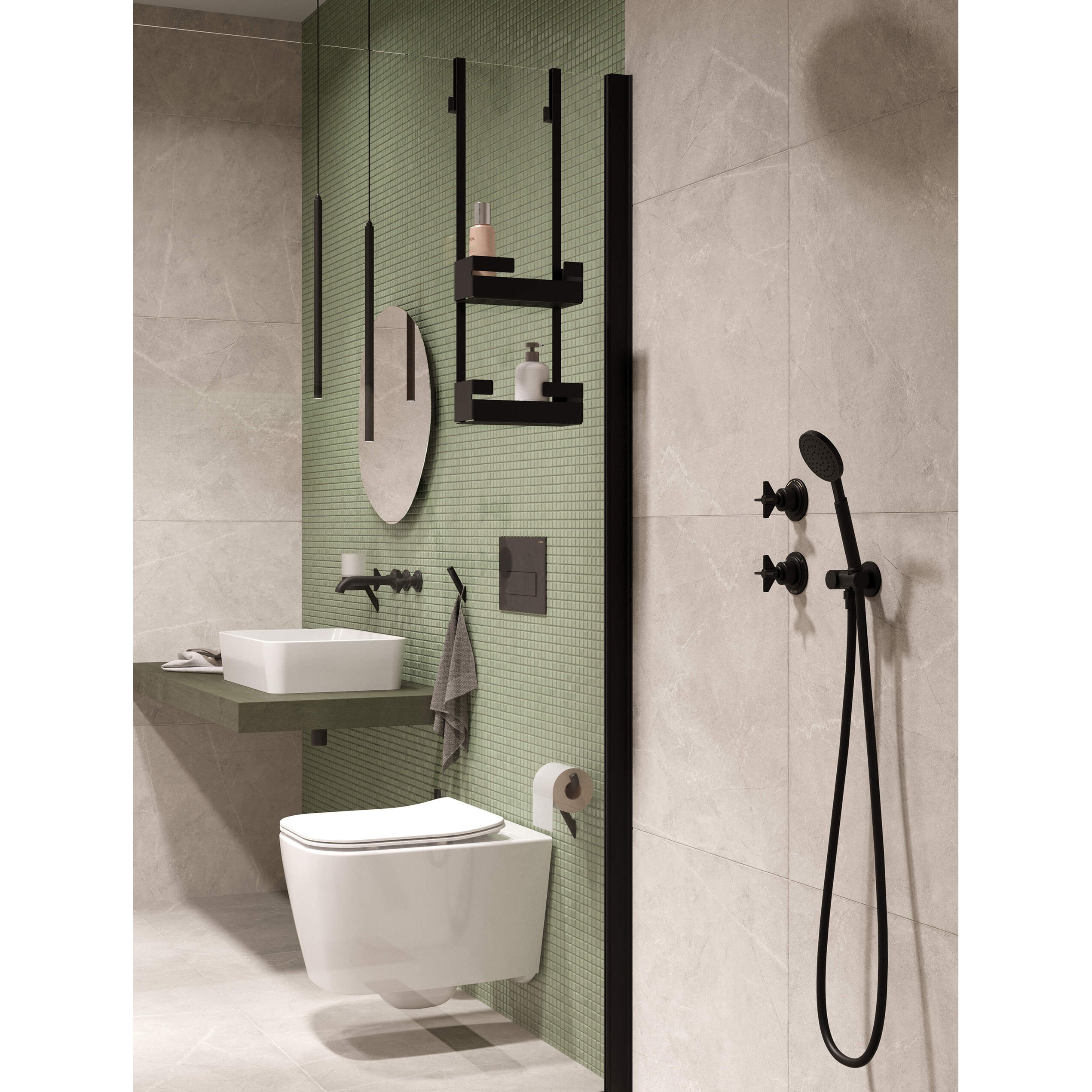 Zestaw WC podtynkowy 6 w 1 Deante Hiacynt New CDYN6ZPW 3