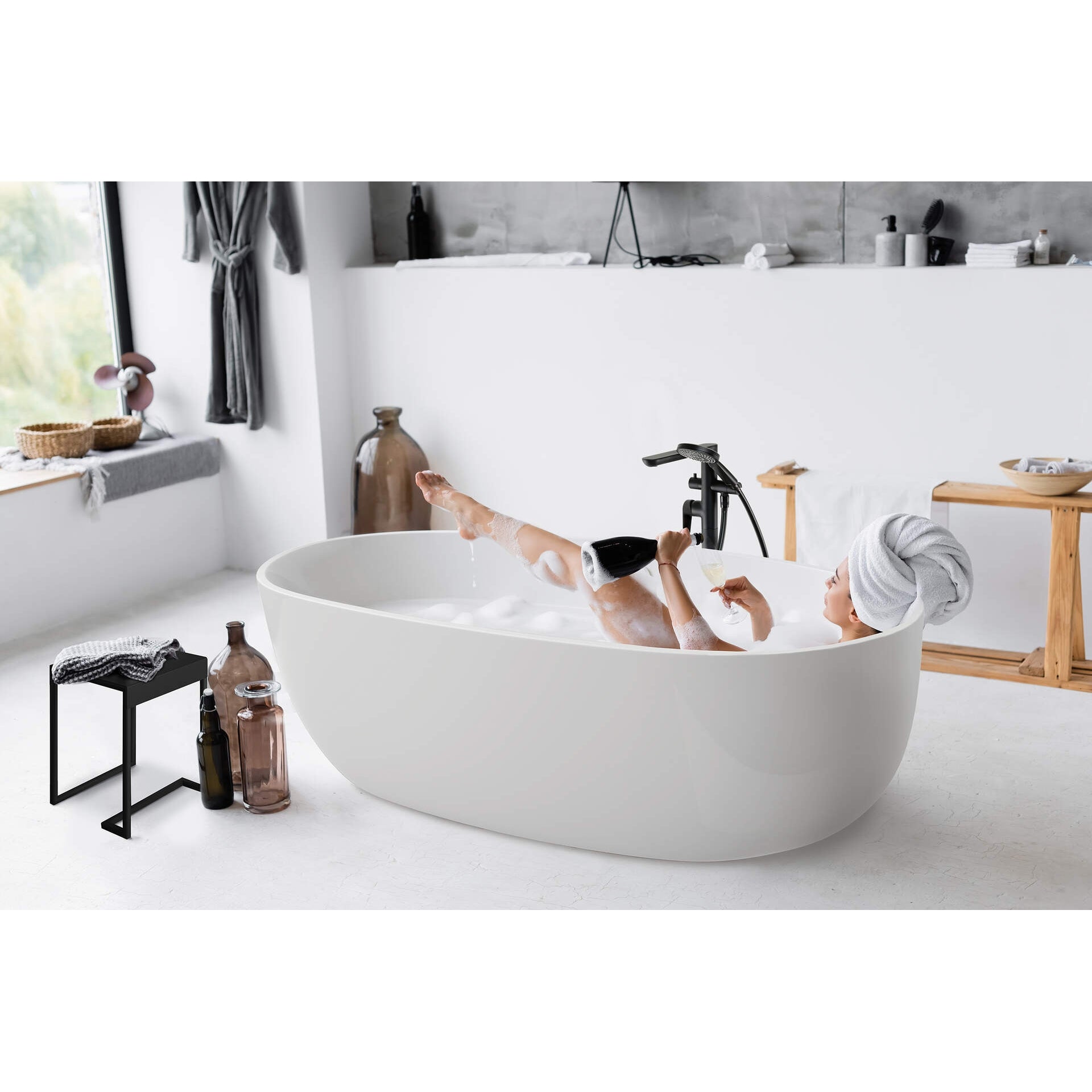 Taboret - stolik łazienkowy Deante Mokko ADM_N51T 14