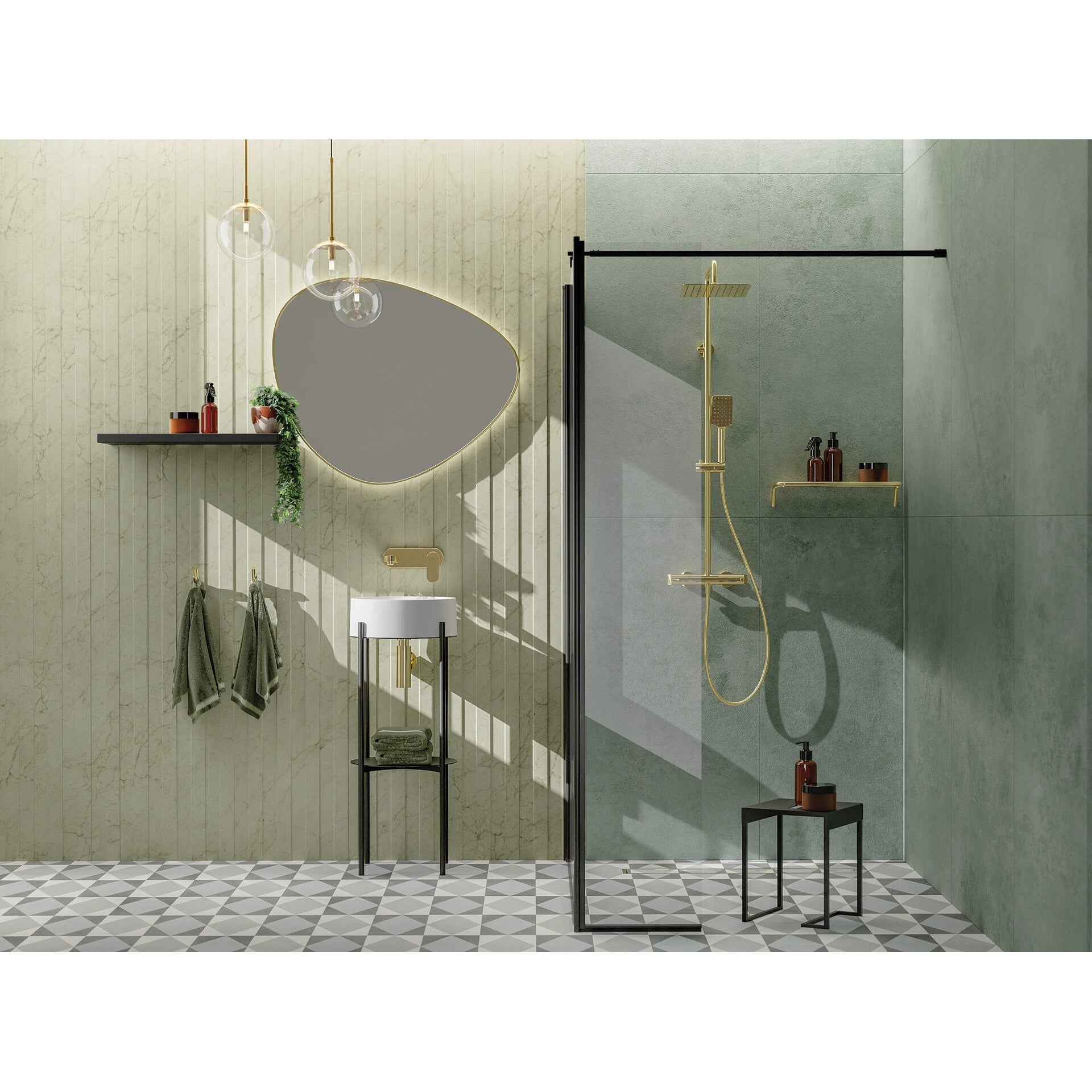 Odpływ liniowy podłogowy 90 cm - Odwracalny Deante KOS_009D 6