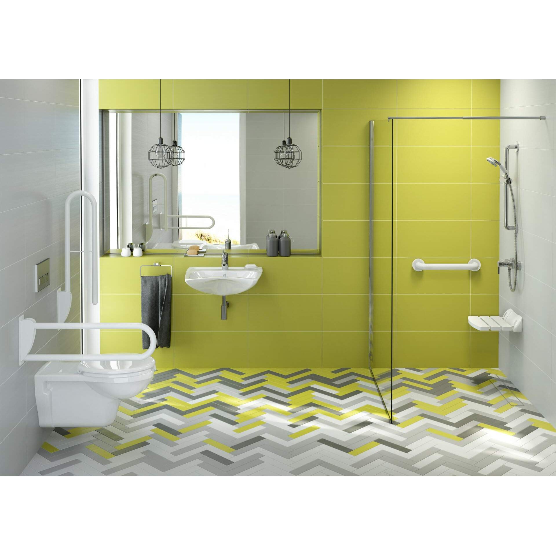 Kabina prysznicowa walk-in 110 cm Deante Abelia KTA_032P 7