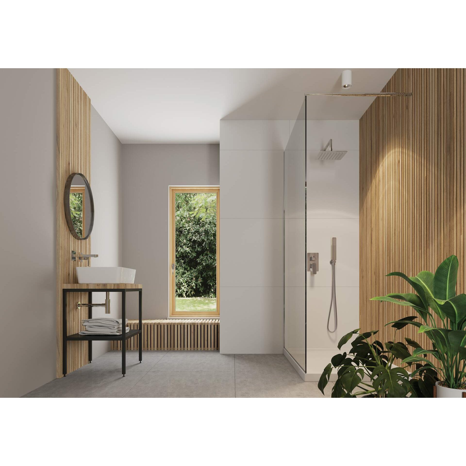 Konsola łazienkowa stojąca - 66.5x50 cm Deante CST_X60A 2