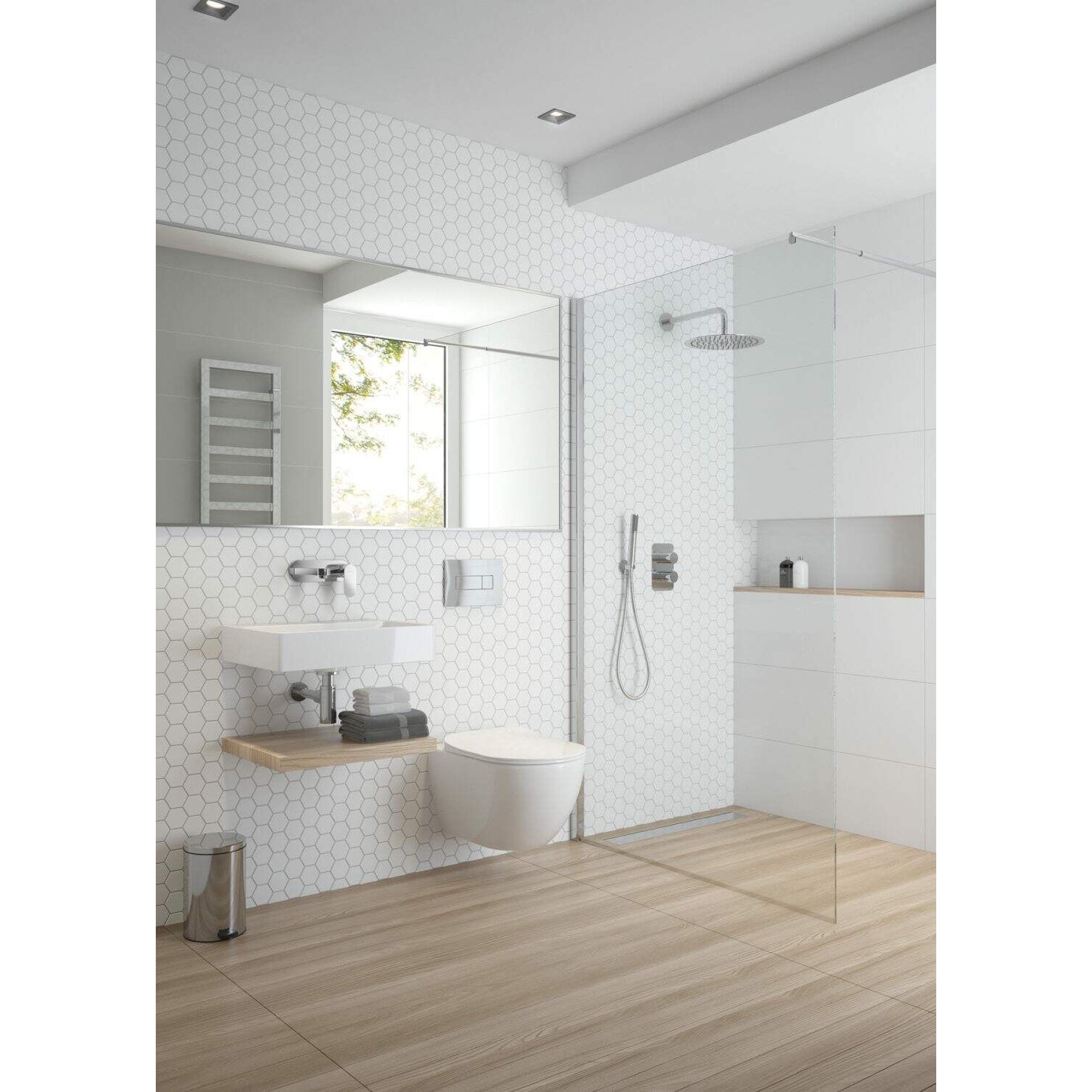 Kabina prysznicowa walk-in 110 cm Deante Abelia KTA_032P 15