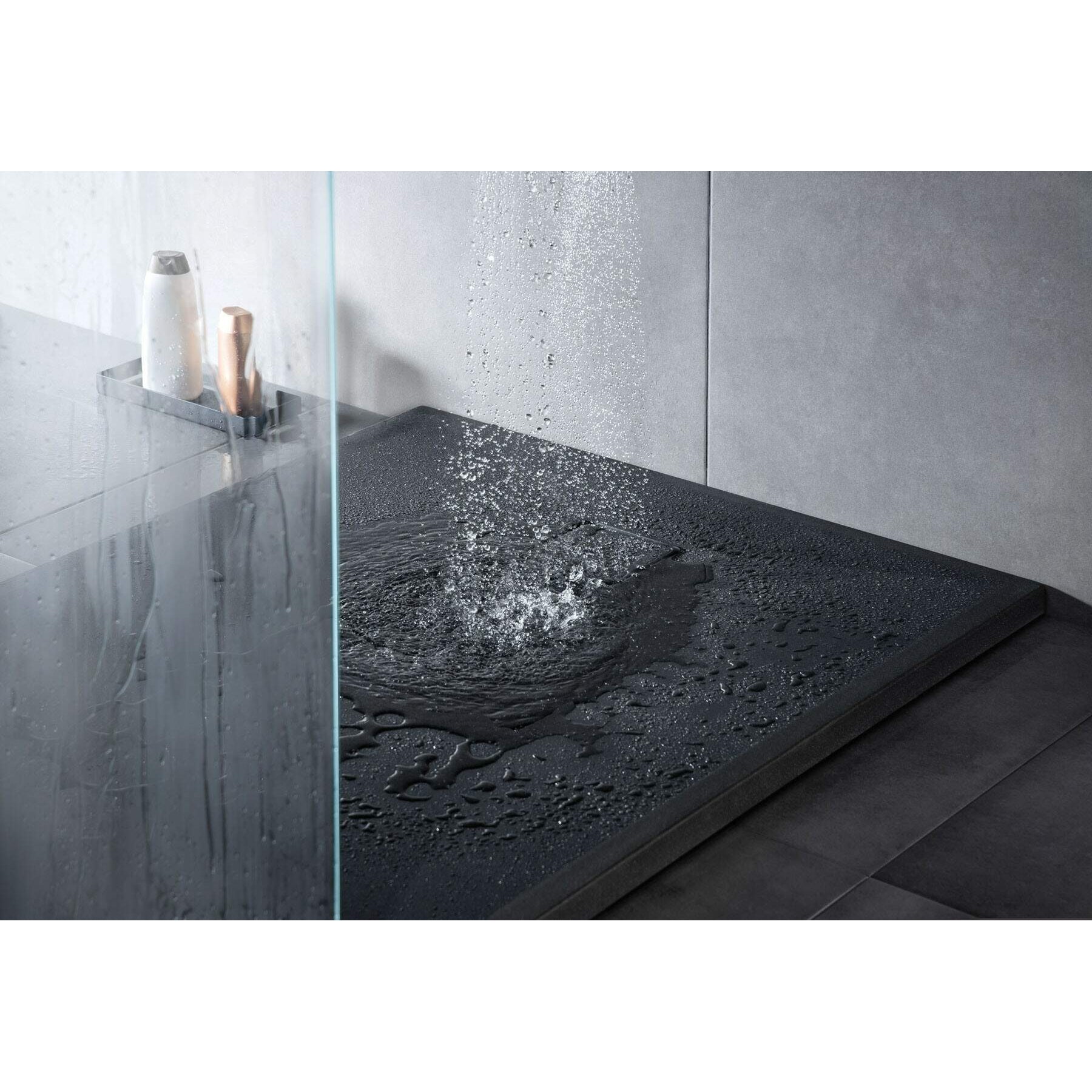 Brodzik granitowy prostokątny 100x80 cm Deante Correo KQR_N46B 10