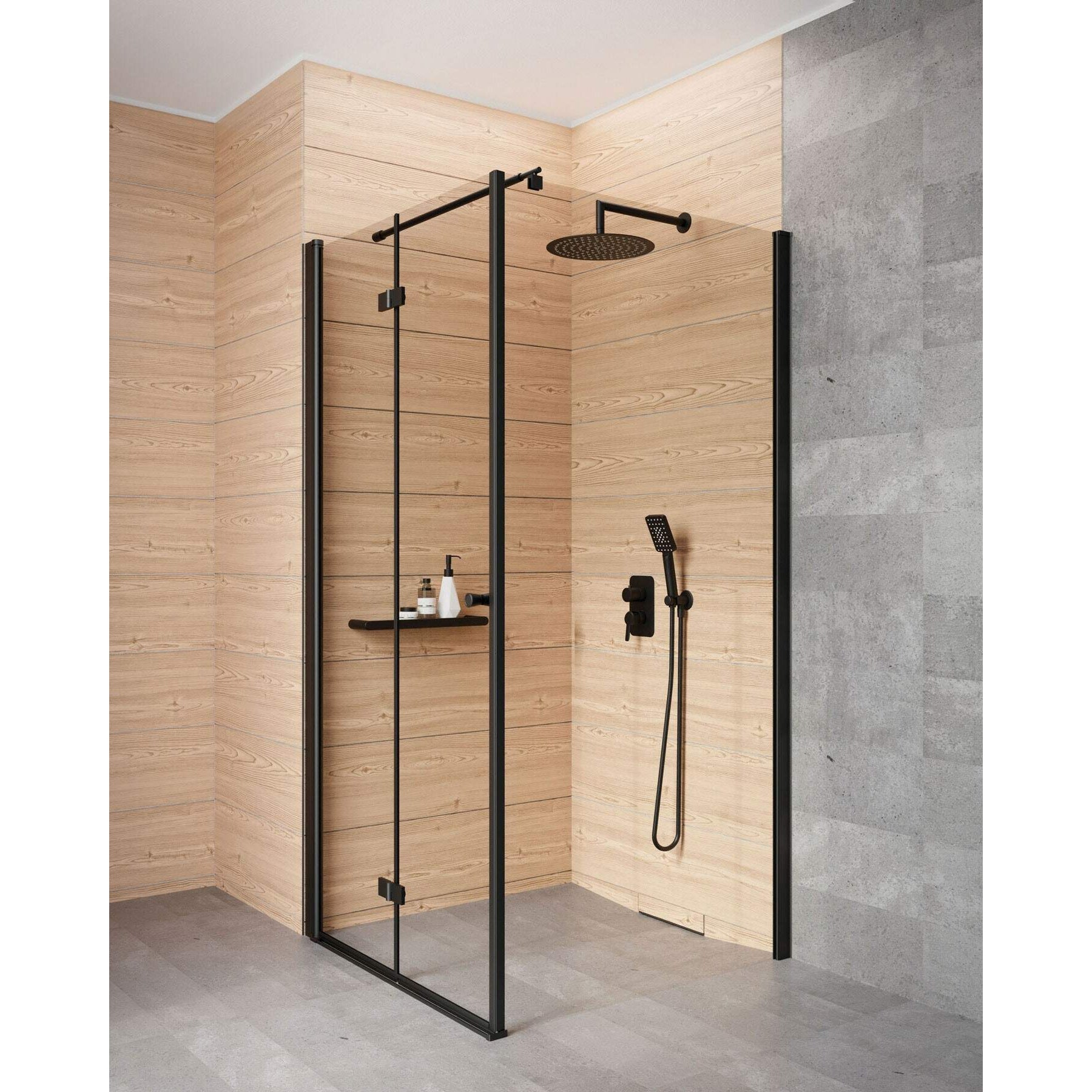 Ścianka prysznicowa / walk-in systemu Kerria Plus 80 cm Deante Kerria Plus KTS_N38P 7