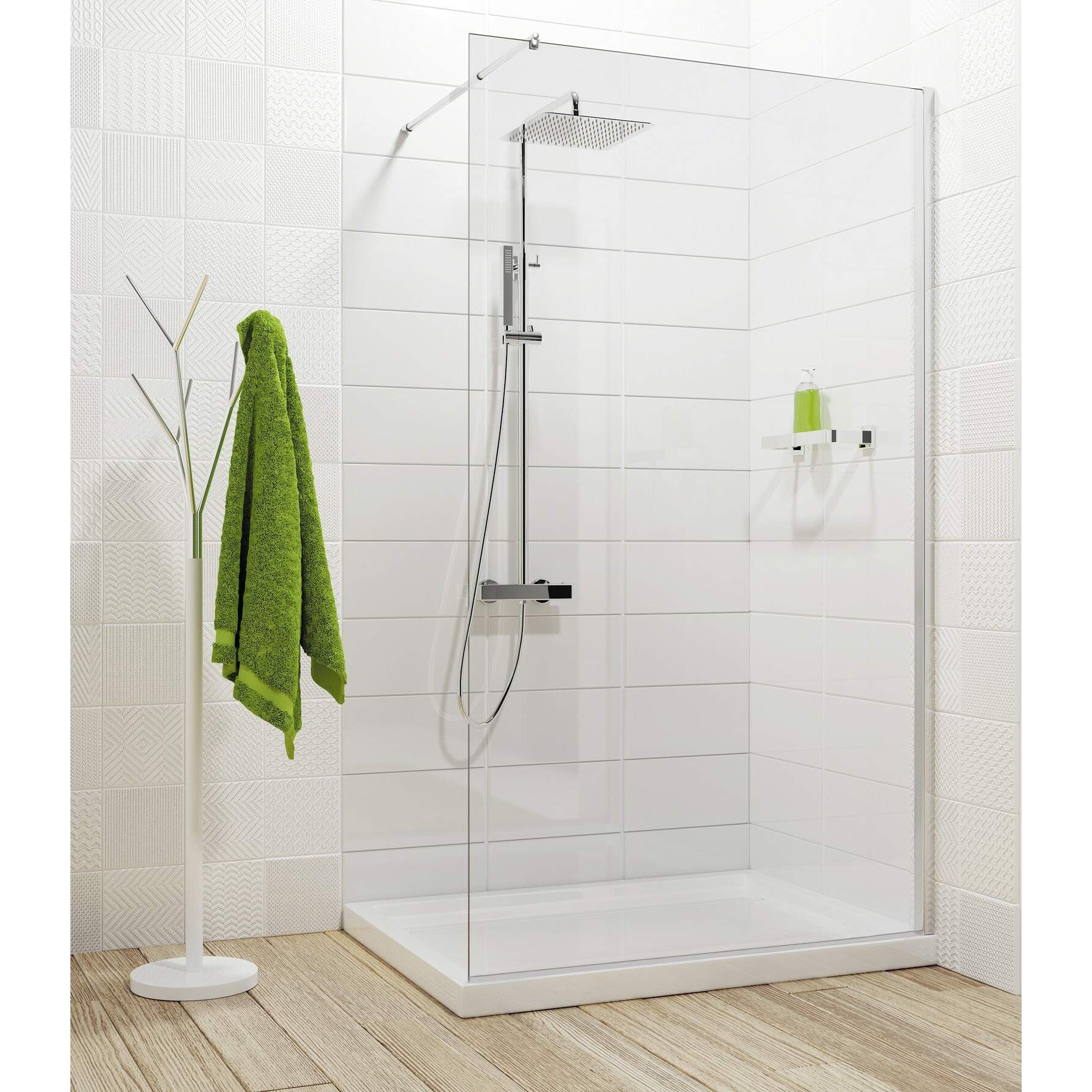 Kabina prysznicowa walk-in 110 cm Deante Abelia KTA_032P 13