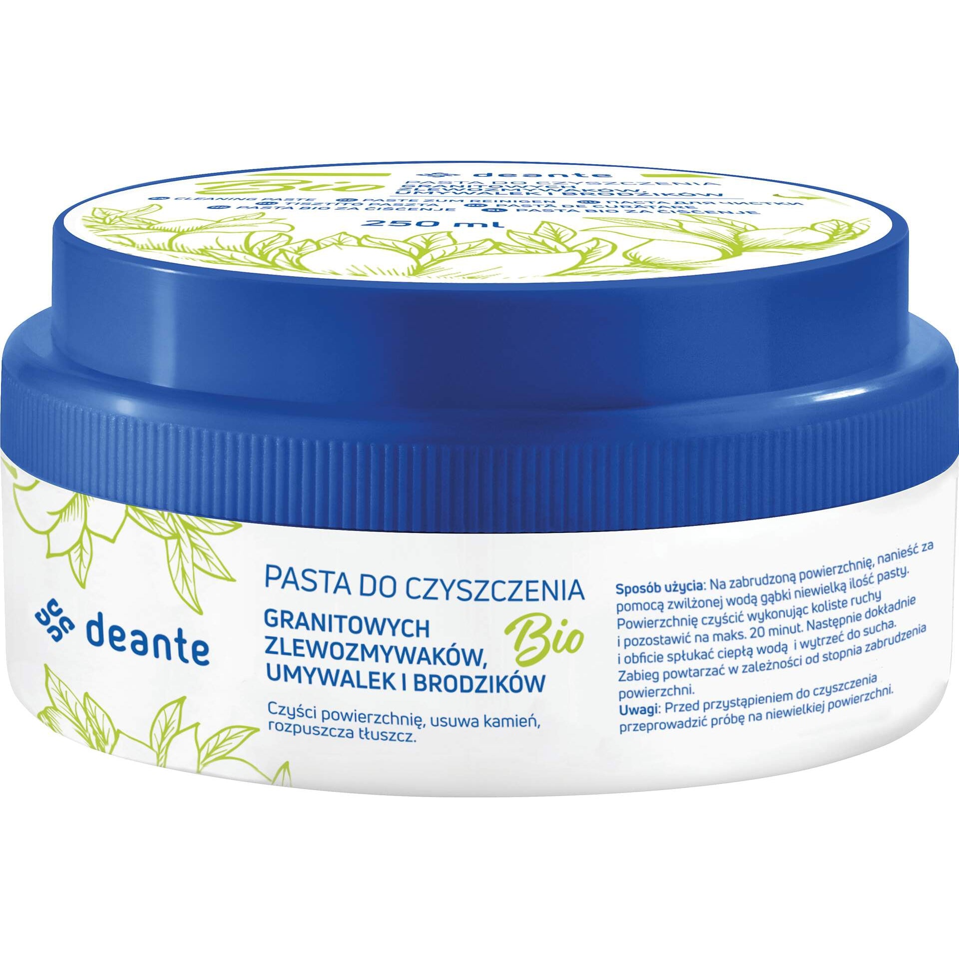 Pasta do czyszczenia zlewozmywaków, umywalek i brodzików granitowych - 250 ml Deante ZZZ_000F 1