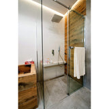 Drzwi prysznicowe wnękowe 140 cm - przesuwne Deante Hiacynt KQH_014P 4