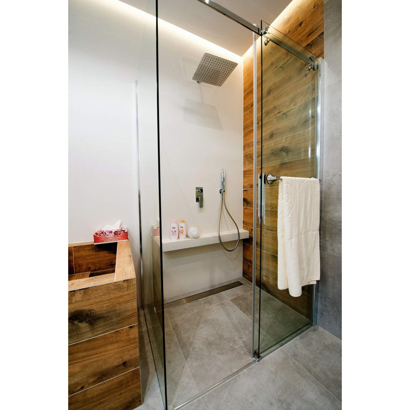 Drzwi prysznicowe wnękowe 160 cm - przesuwne Deante Hiacynt KQH_016P 4