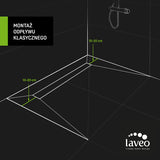 Odpływ liniowy 50 cm Laveo Basso