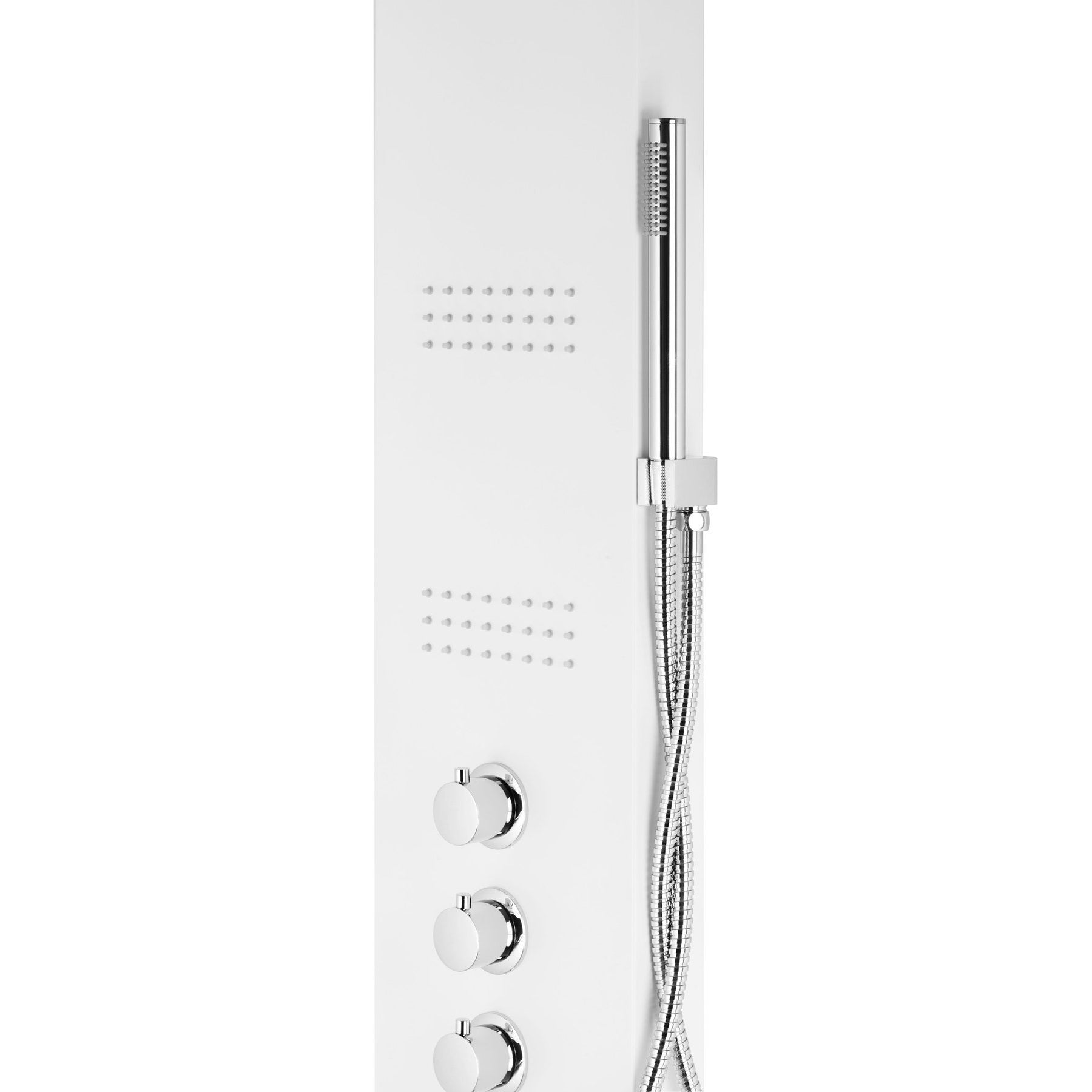 Panel prysznicowy Corsan Akoja A025 z opcją wylewki