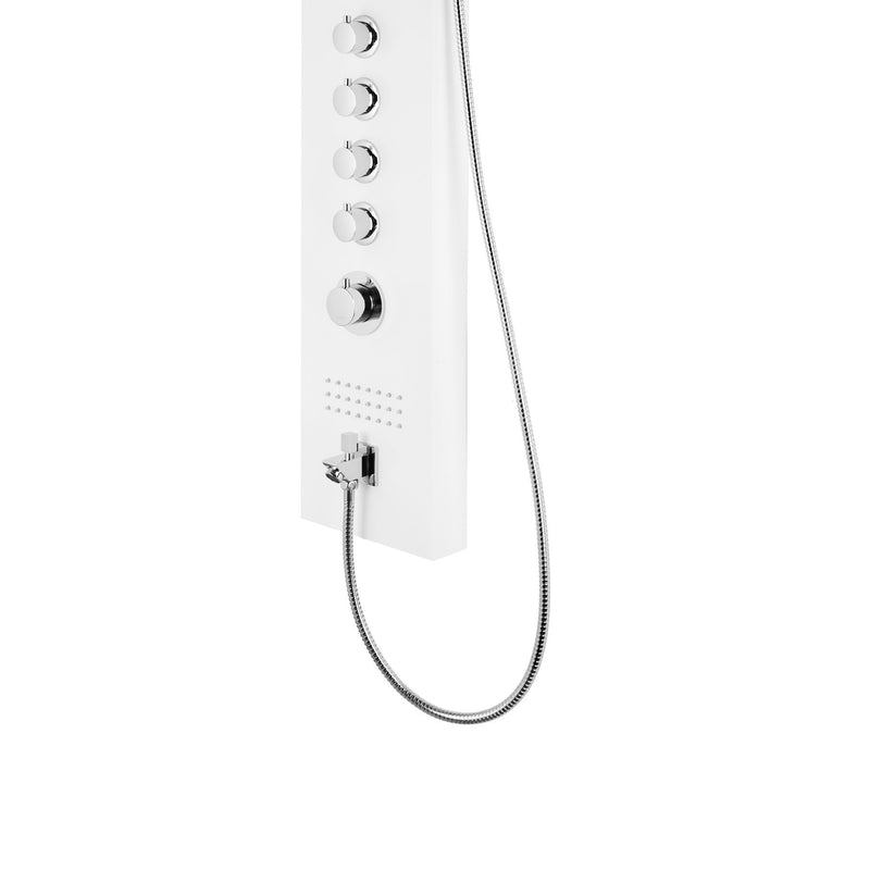 Panel prysznicowy Corsan Akoja A025 z termostatem i opcją wylewki