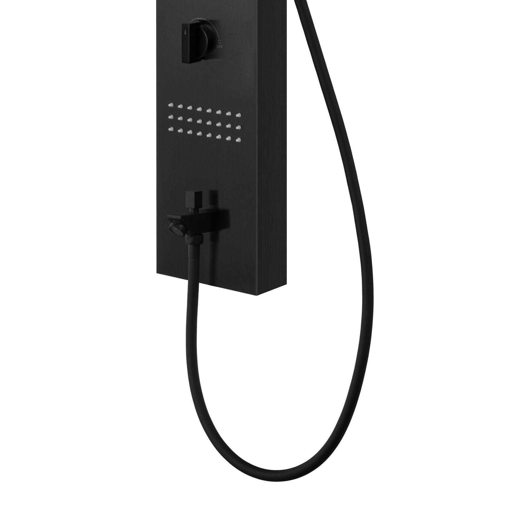 Panel prysznicowy Corsan Neo S060 z opcją wylewki