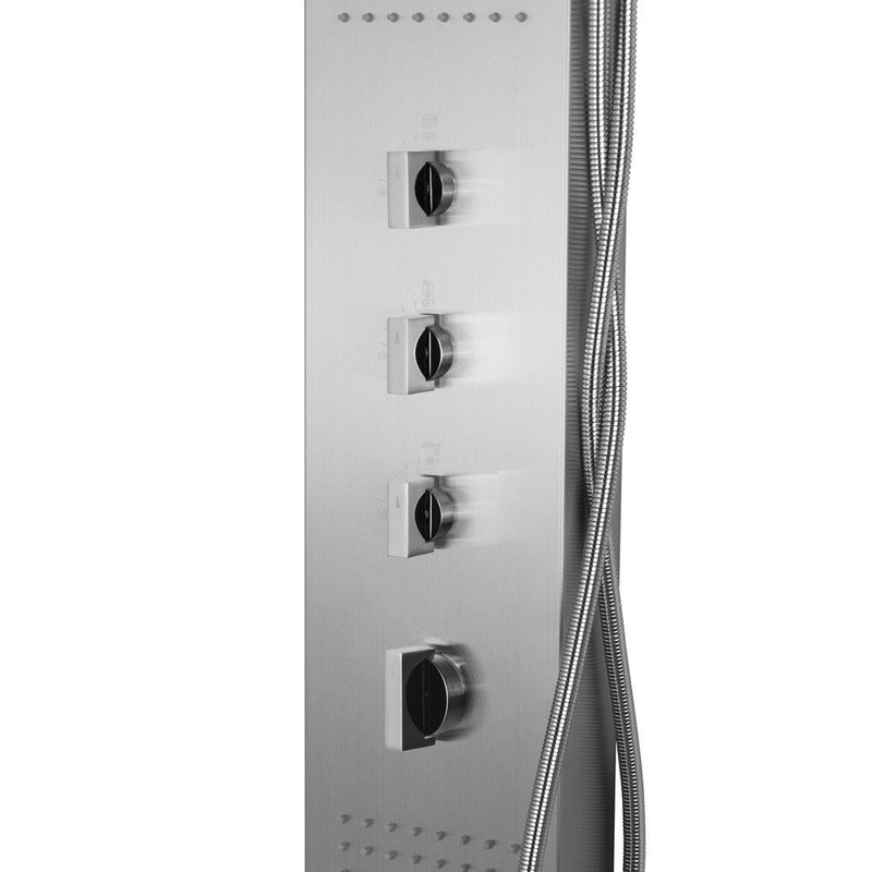 Panel prysznicowy Corsan Neo S060 z oświetleniem LED