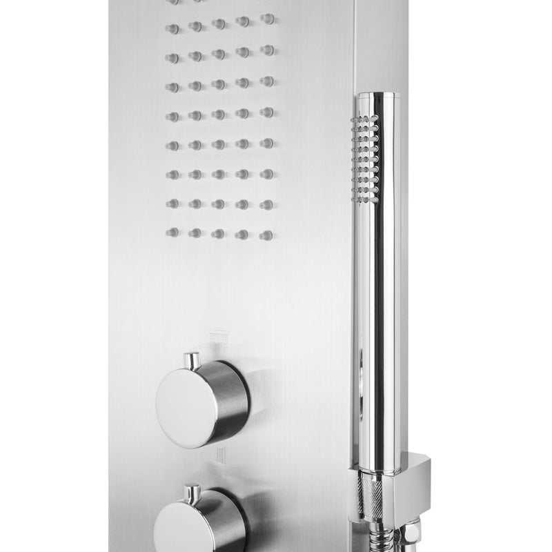 Panel prysznicowy Corsan Samsara S003 z termostatem i opcją wylewki